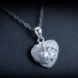 Collana con cuore d'argento